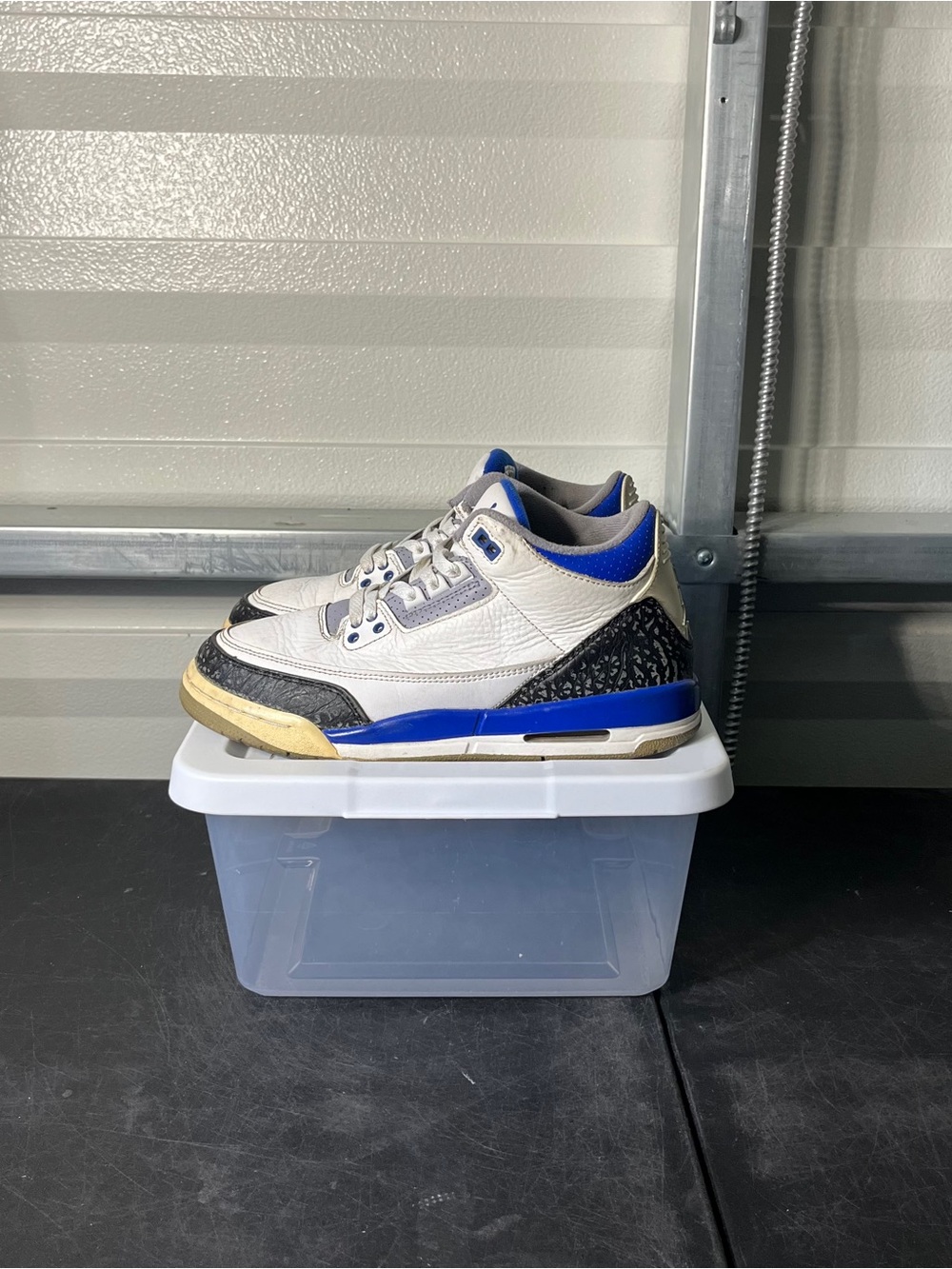 Size 7Y - Air Jordan 3 Retro Racer Blue